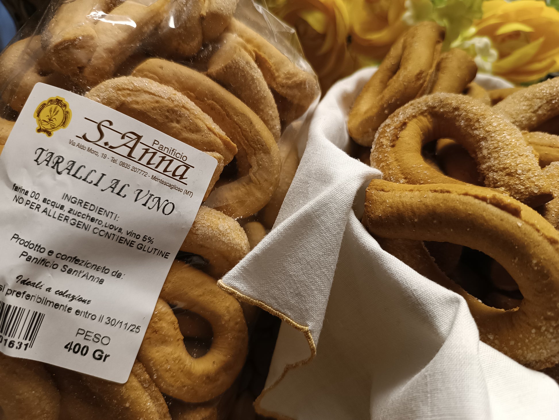 Taralli al Vino Bianco  - Panificio Sant'Anna 