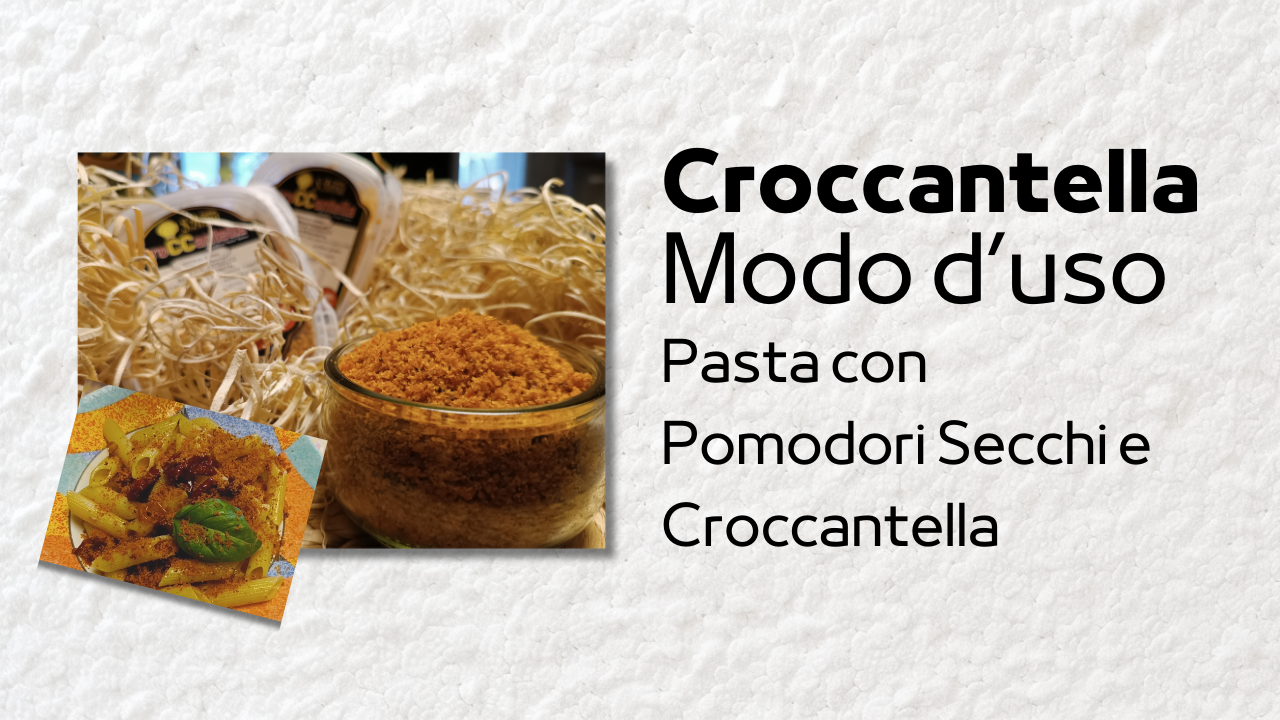 Carica il video: Pasta con Pomodori Secchi e Croccantella - Video